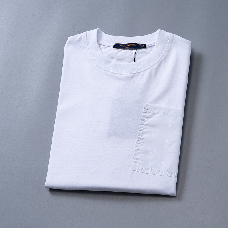 LVC121 New men's summer pure cotton short sleeved top+shorts two-piece outfit Clothing