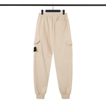 STC28 Men's new spring and autumn pure cotton   thin casual ankle pants and sports pants Clothing