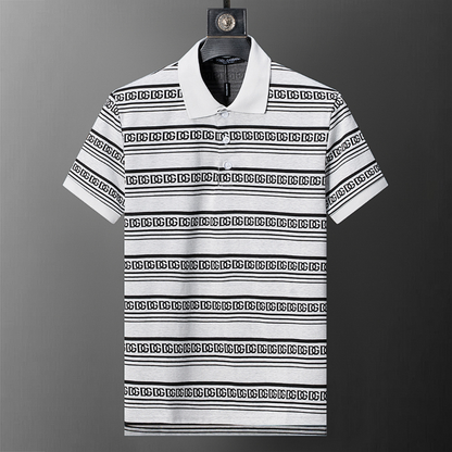 DGC18 New men's short sleeved polo top+shorts clothing