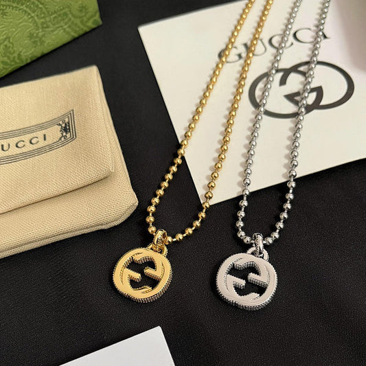 X582 Women's new fashion titanium steel necklace  jewelry