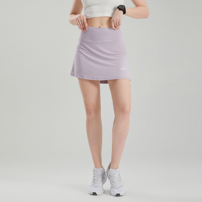 zalo3118  Women's naked training, running, fitness, yoga short skirt, anti glare double-layer quick drying tennis skirt clothing