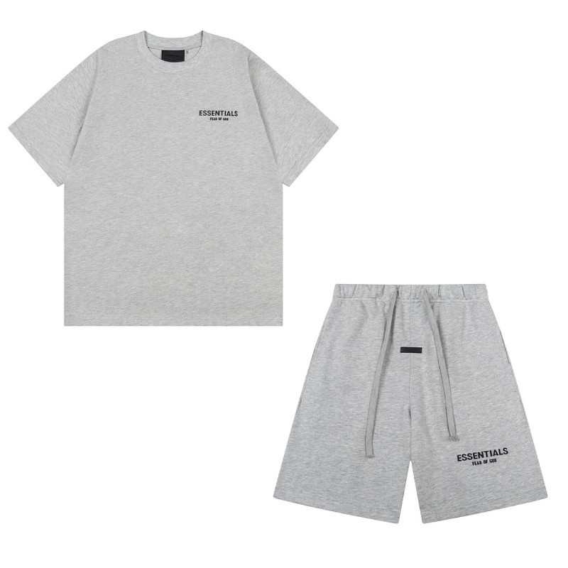FGC11 New men's and women's summer pure cotton top+shorts, casual style, loose size
