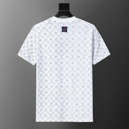 LVC204 New men's summer pure cotton top and short sleeved clothing