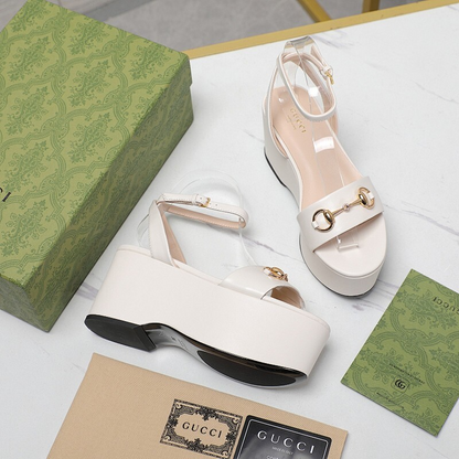 JHGS20 Slipper 8CM Heel Size 35-42 Leather Shoes with box