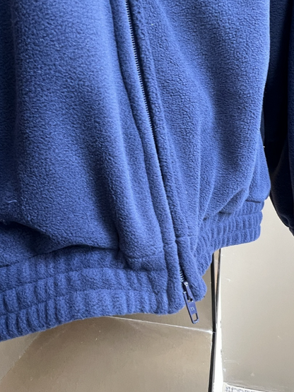 BAC104 New autumn and winter men's and women's suede standing collar blue jacket clothing