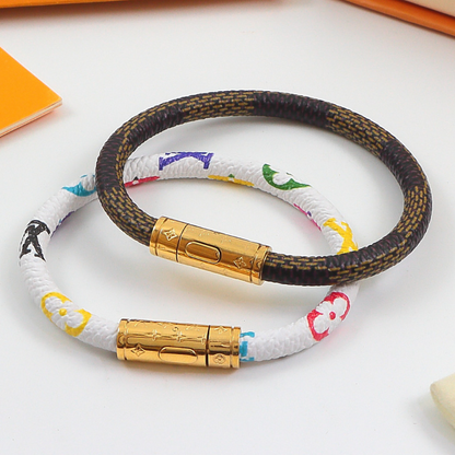 LVB121 KEEP IP Series Bracelet Imitation Leather Bracelet jewelry