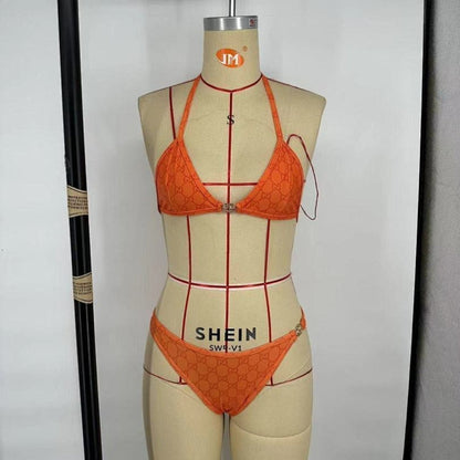 GU43  Women's swimwear two-piece bikini
