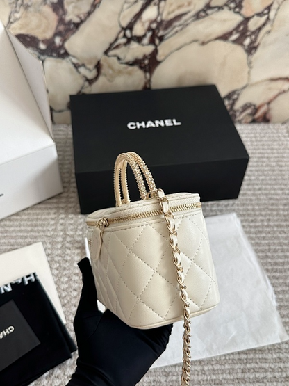 ACP71 Leather Bags 17CM Bag with Box