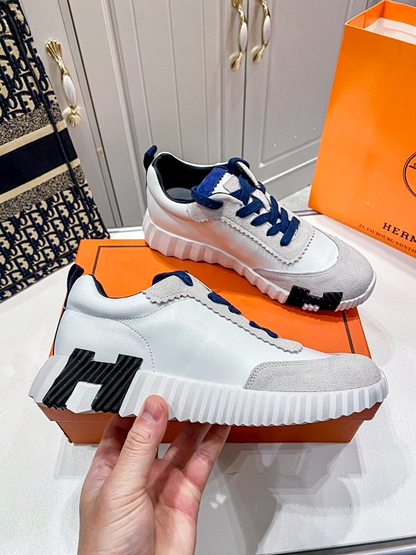 MJHS23 Synthetic Leather Man35-40 Women40-45 Shoes with box