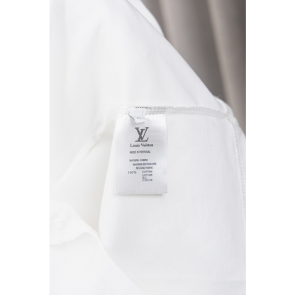 LVC049 New men's and women's summer pure cotton top T-shirt clothing