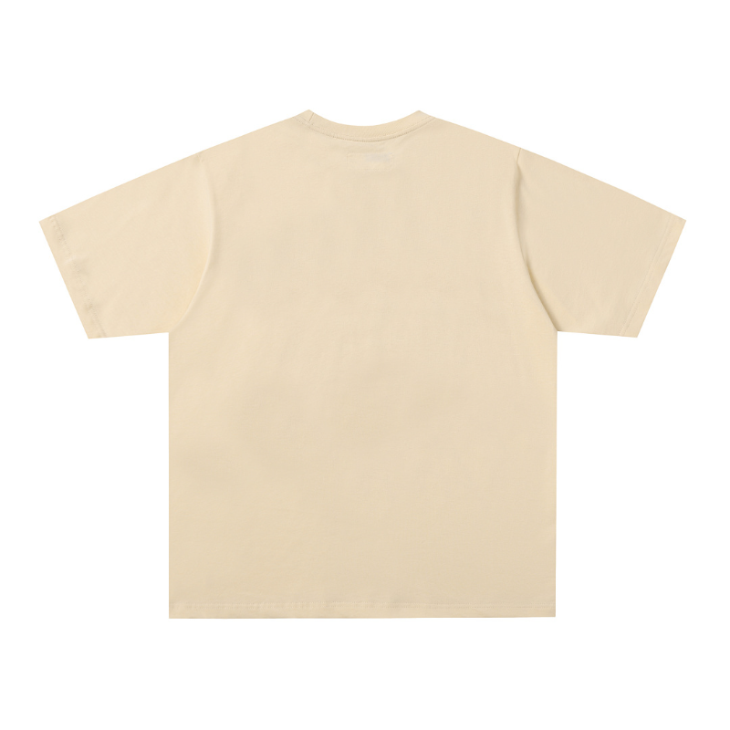 SPC22 New men's and women's summer pure cotton top T-shirt clothing