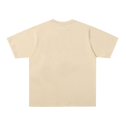 SPC22 New men's and women's summer pure cotton top T-shirt clothing