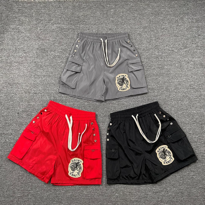 SAC1 New men's and women's spring and summer long sleeved cardigan windbreaker+shorts set clothing