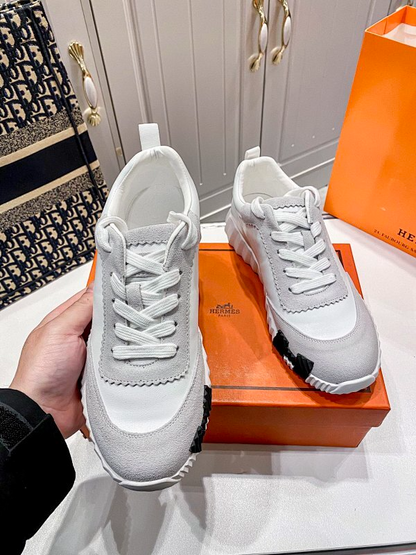 MJHS23 Synthetic Leather Man35-40 Women40-45 Shoes with box