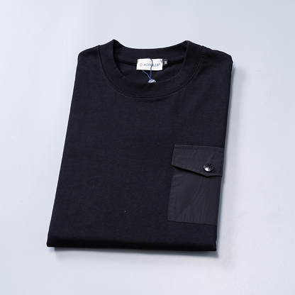 MOC043 New men's and women's summer pure cotton short sleeved top clothing