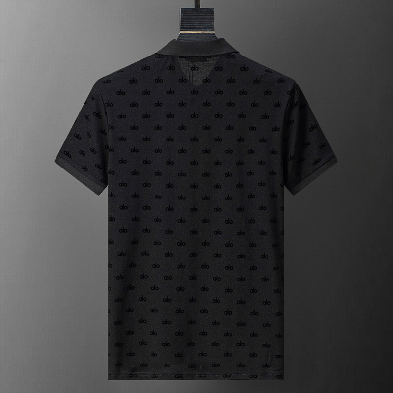 ALOC5 New Men's Summer Cotton Top+Shorts Set Clothing