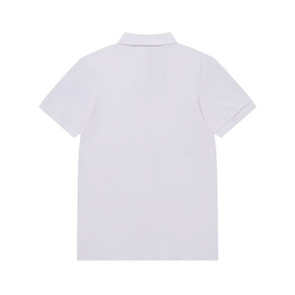 PRC10 New Summer Men's Polo Top with High Quality Beaded Pulling Frame Cotton Fabric Clothing