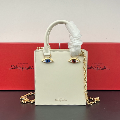 LSP1 Leather shoulder bag 17-15-6CM Hand Bags with Box