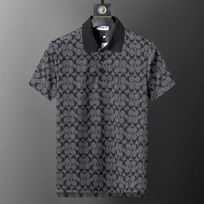 COC1 New men's short sleeved polo top+shorts clothing