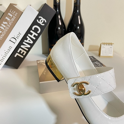 MCS05 Synthetic Leather Women shoes 35-40 With box
