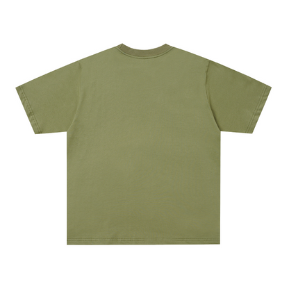 PAC7 New men's and women's summer pure cotton top T-shirt Clothing