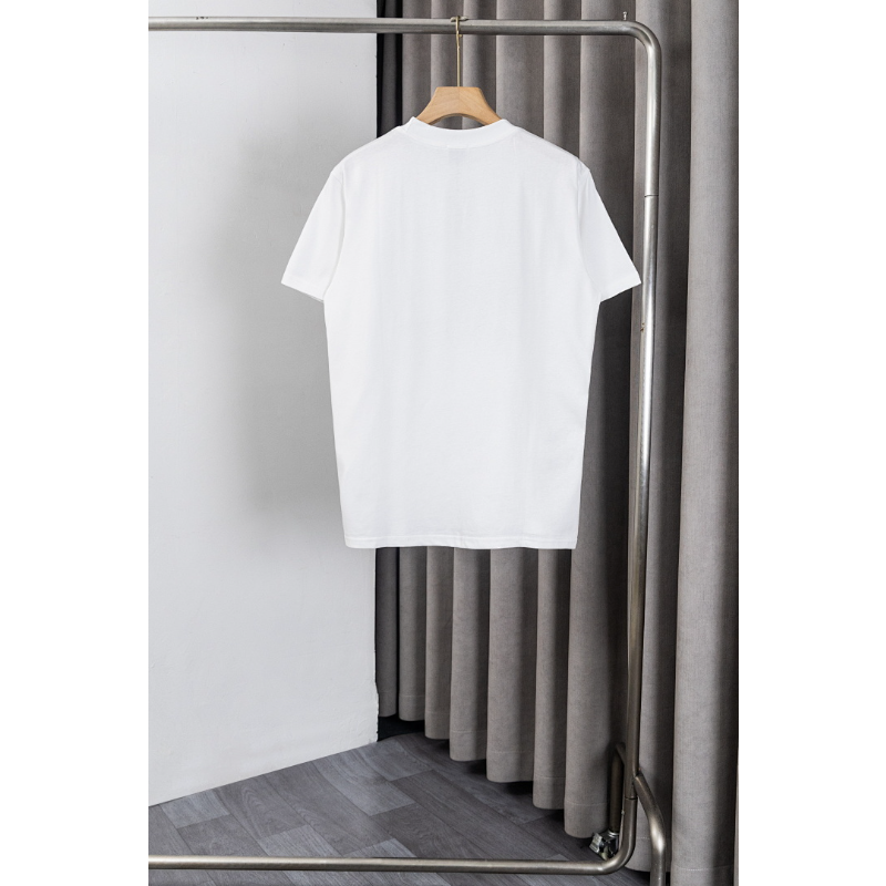 BUC040 New men's and women's summer pure cotton top T-shirt clothing