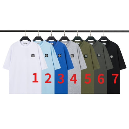STC26  Men's and women's summer short-sleeved T-shirt clothes