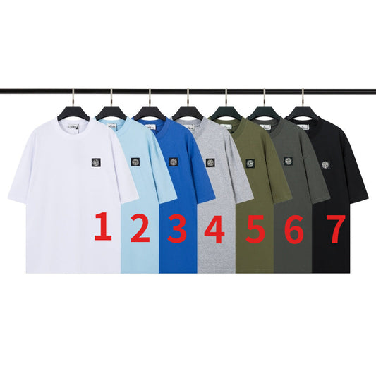 STC26  Men's and women's summer short-sleeved T-shirt clothes