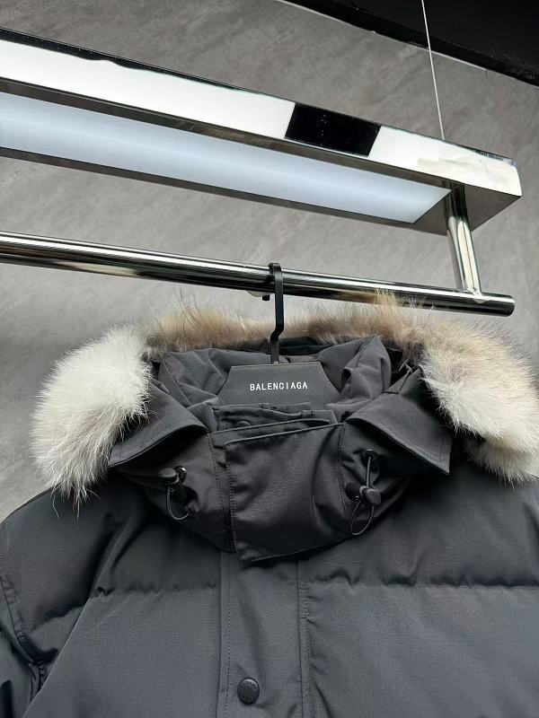 CNC1 Men's and women's workwear with multiple pockets, hooded down jacket, clothes