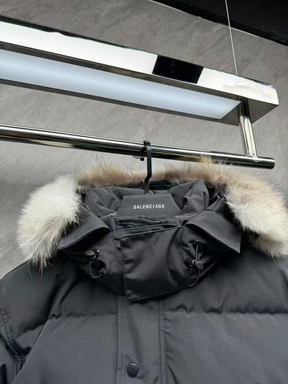 CNC1 Men's and women's workwear with multiple pockets, hooded down jacket, clothes