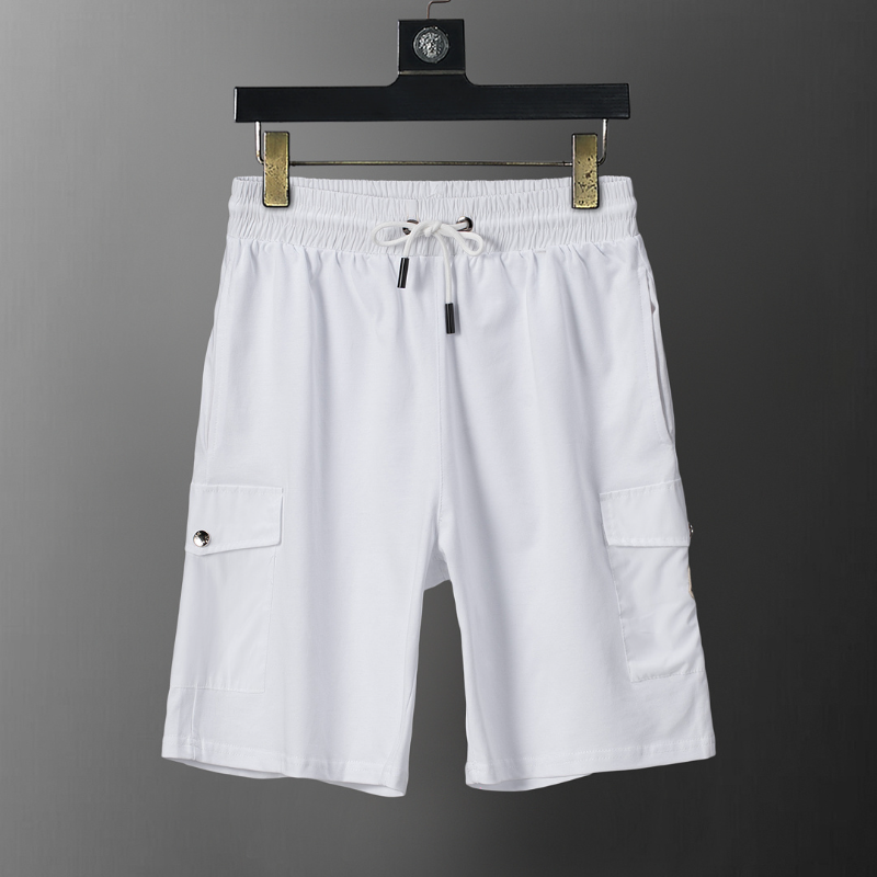 MOC045 New men's summer pure cotton polo top+shorts two-piece outfit clothing