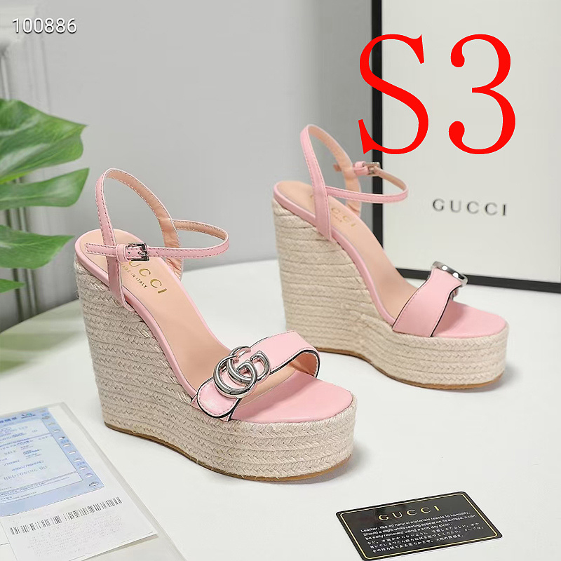JHGS5 Slipper 13CM Heel Size 35-41 Lether Shoes with box