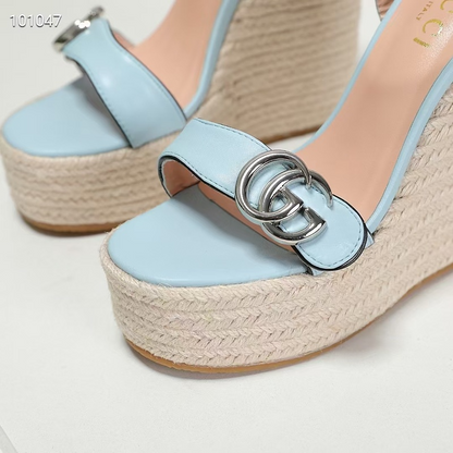JHGS5 Slipper 13CM Heel Size 35-41 Lether Shoes with box