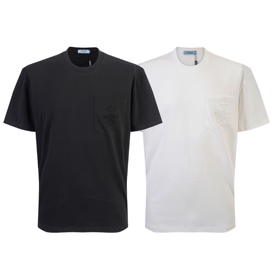 PRC31 New men's and women's summer pure cotton top T-shirt Clothing