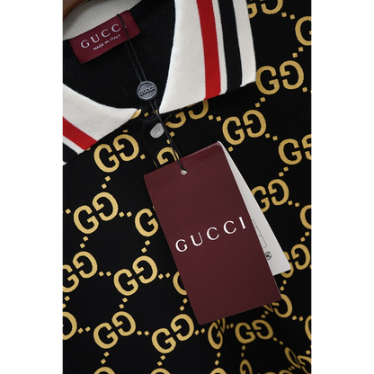 GUC18 New men's summer short sleeved shirt with polo collar clothing