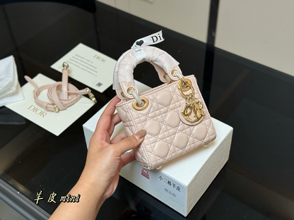 ADP1 Leather Bags Mini 13-11CM Bag With Box
