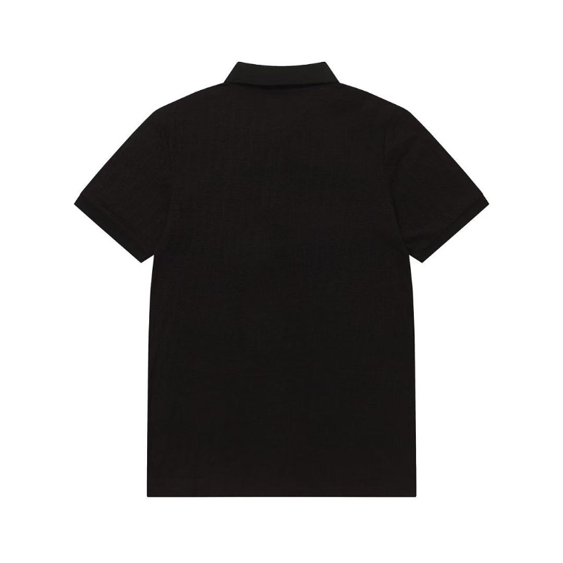 DIC39 New Summer Men's Polo Top with High Quality Beaded Pulling Frame Cotton Fabric Clothing