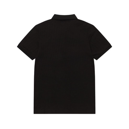 DIC39 New Summer Men's Polo Top with High Quality Beaded Pulling Frame Cotton Fabric Clothing