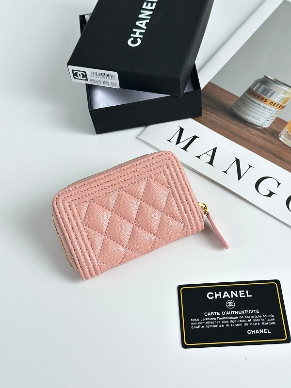LCP74 Card bag 11-7.5CM Leather Wallet with box