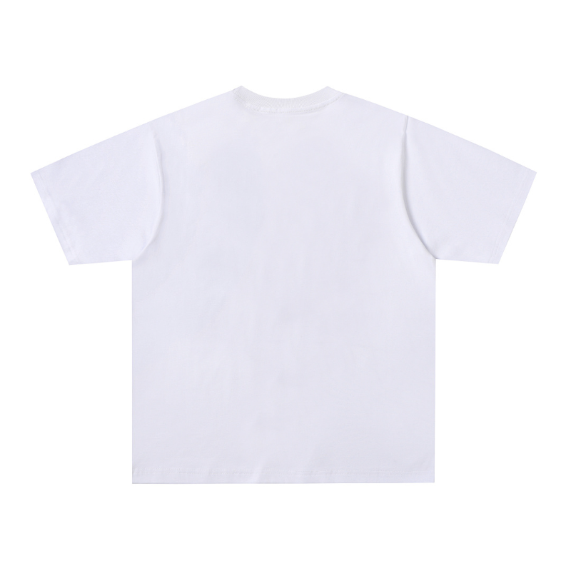 SPC22 New men's and women's summer pure cotton top T-shirt clothing
