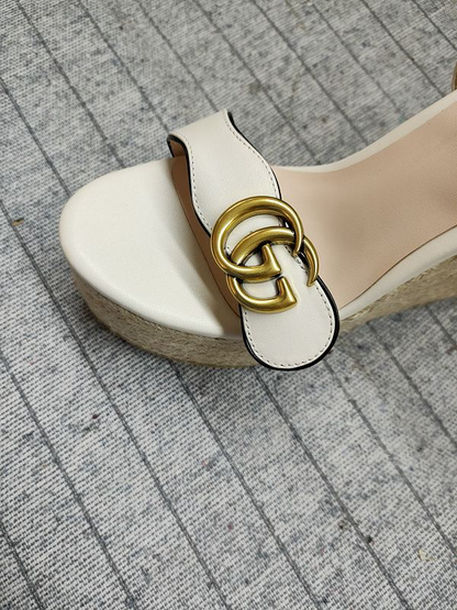 JHGS5 Slipper 13CM Heel Size 35-41 Lether Shoes with box