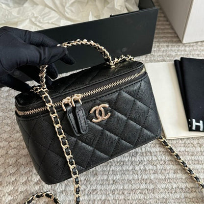 ACP73 Leather Bags 17CM Bag with Box