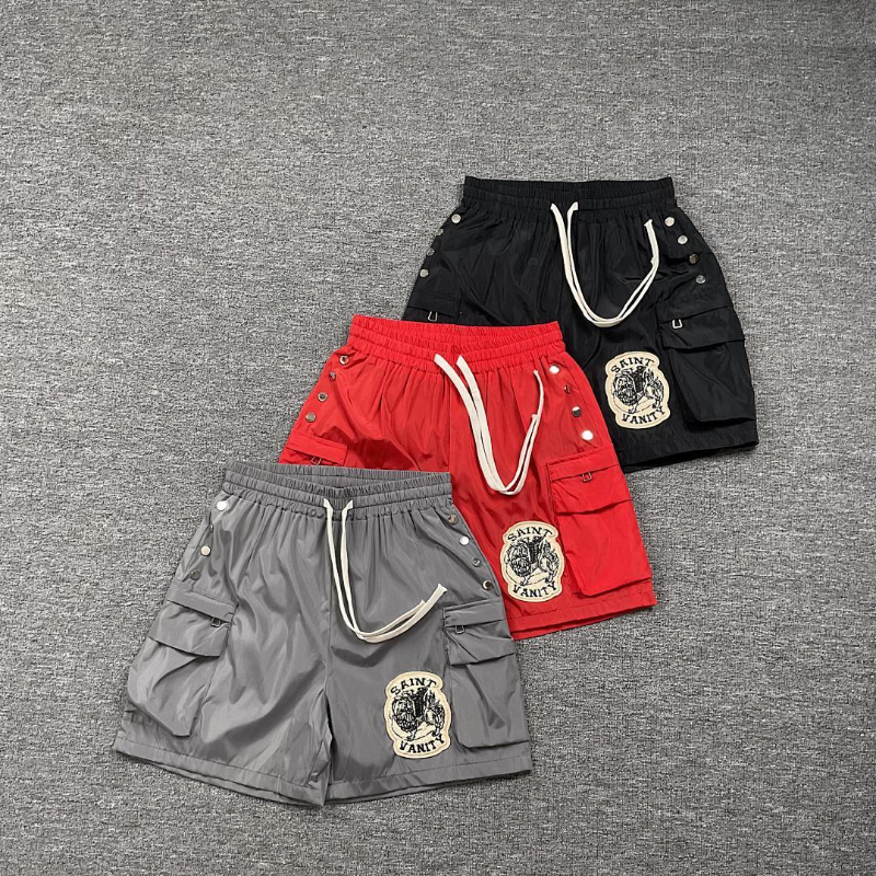 SAC1 New men's and women's spring and summer long sleeved cardigan windbreaker+shorts set clothing