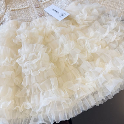 TCHC14 New girls' spring and autumn season dress thin dress clothing