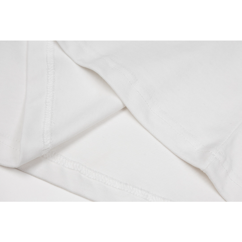 PRC35  New men's and women's summer pure cotton short sleeved top clothing