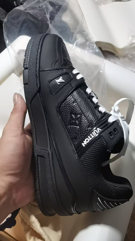 LLS3 High quality leather shoes women 35-41 or man 40-45 with box
