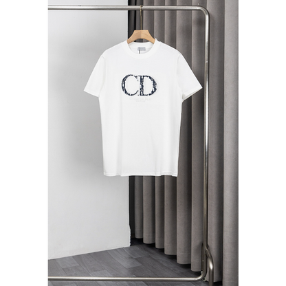 DIC35 New men's and women's summer pure cotton top T-shirt clothing