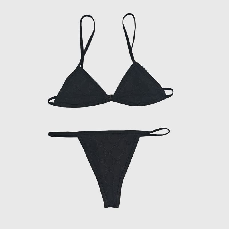 GU665 New women's summer swimsuit bikini two-piece set+square scarf bikini