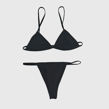 GU665 New women's summer swimsuit bikini two-piece set+square scarf bikini