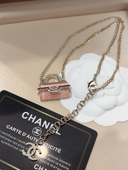 X746  Women's necklace earrings bag set jewelry